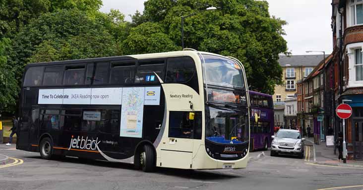 Reading Buses Jet Black Alexander Dennis Enviro400 1202